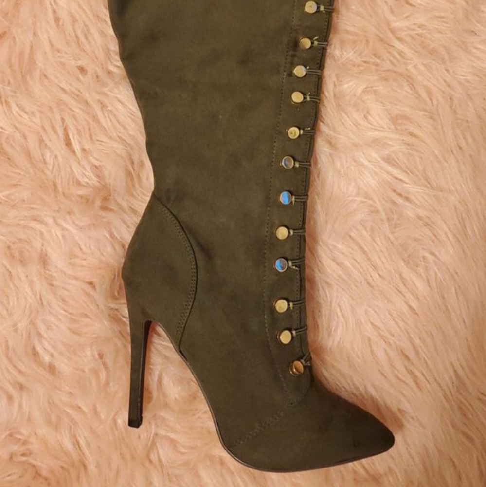 Knee high boots